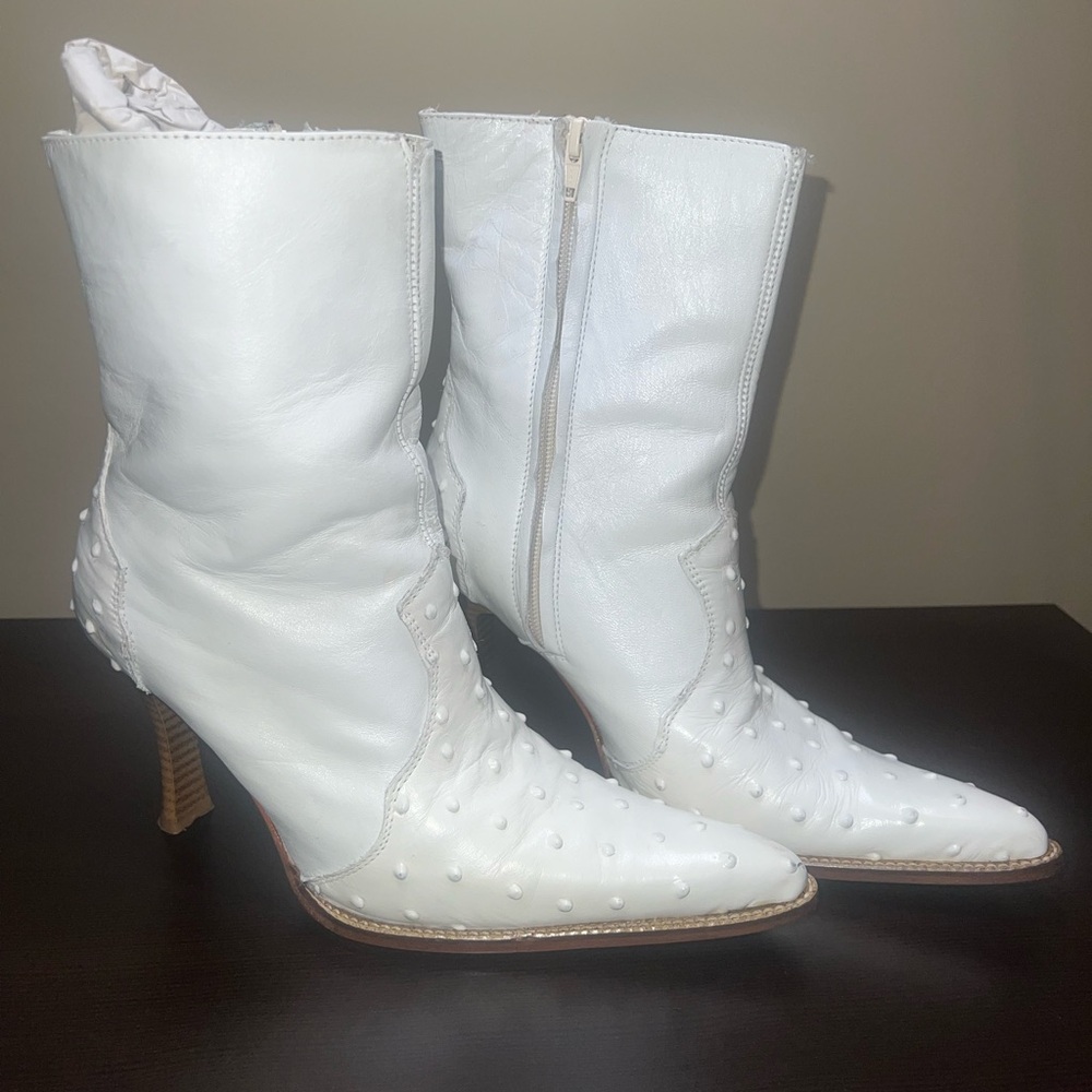 “Los Altos Boots” White Boots